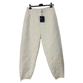 Pantaloni trapuntati Louis Vuitton Bianco
