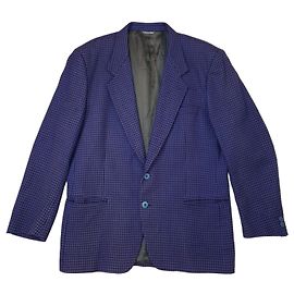 Versus Gianni Versace giacca viola da uomo Nero Viola scuro