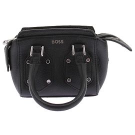 Hugo Boss Piccola borsa in pelle nera Nero