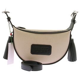 Bolsa de mão Kenzo em lona e couro bege Bege