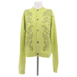 Puma Cardigan en maille vert Green
