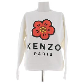 Kenzo Suéter blanco con estampados Blanco