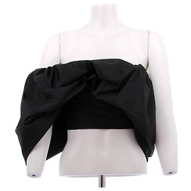 Autre Marque H&M STUDIO Black Puffy Top Black