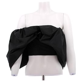 Autre Marque H&M STUDIO Schwarzes Puff-Top Schwarz