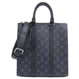 Sac Plat Croisé Monogram Eclipse Louis Vuitton Noir