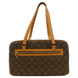 Borsa a Spalla Monogram Cite GM Louis Vuitton Marrone
