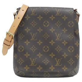 Borsa a Spalla Musette Salsa Monogramma Louis Vuitton Marrone