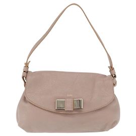 Chloé Bolsa de ombro Chloe Lily em couro Bege