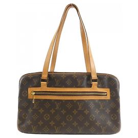 Borsa a Spalla Monogram Cite GM Louis Vuitton Marrone
