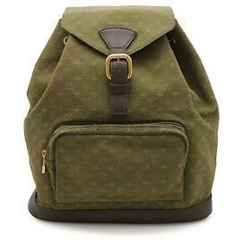 Louis Vuitton Monogram Mini Montsouris GM Rucksack Grün