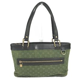 Borsa a spalla/tote bag Mini Lucille PM Monogram Louis Vuitton Cachi