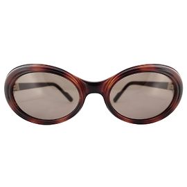 NUEVAS GAFAS DE SOL VINTAGE CARTIER MUST FRISSON MARRÓN Castaño