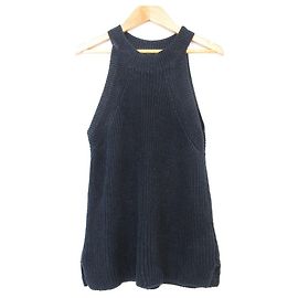 Top de punto de lino Polo Ralph Lauren Azul Otro