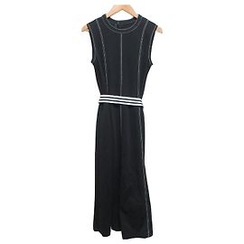 Autre Marque Robe sans manches en jersey Noir