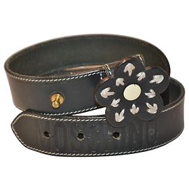 Moschino Ledergürtel schwarz Schwarz