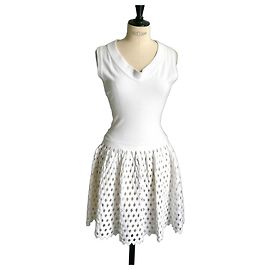 Alaïa ALAIA White dress worn once GOOD CONDITION size 38 White