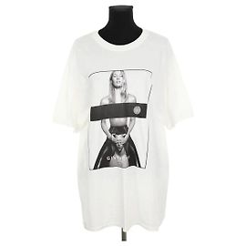 Camiseta blanca de algodón Givenchy L Blanco