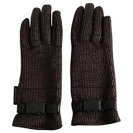 Moncler Gants marron Marron