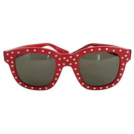 Saint Laurent Gafas de sol rojas Roja
