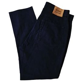 Pantaloni Lacoste blu scuro Blu