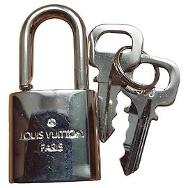 Louis Vuitton Gold Padlock Phone Charm Golden