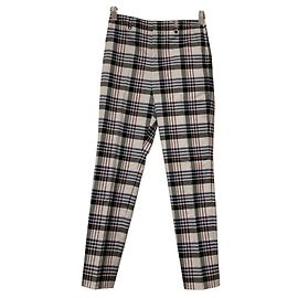 Autre Marque IENA Check Pants Brown Pink