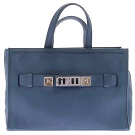 Proenza Schouler Borsa in pelle blu "PS11" Blu