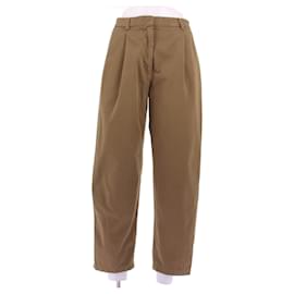 Pantalones Acne Studios beige de algodón Beige