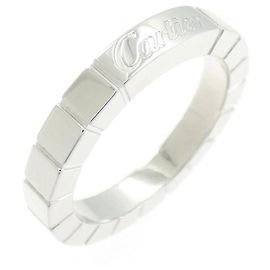 Cartier Lanier Ring in 18K White Gold Golden