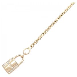 Pulseira Charm Cadena Kelly da Hermès Dourado