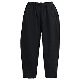 Comme Des Garcons Hosen mit elastischem Bund von Comme Des Garçons aus schwarzer Wolle Schwarz