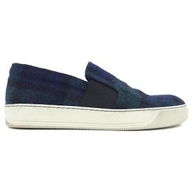 LANVIN Sneaker Blau Grün Marineblau