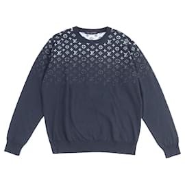 Louis Vuitton Gradient Monogram Baumwollstrick Grau