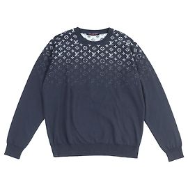 Louis Vuitton Gradient Monogram Cotton Knit Grey