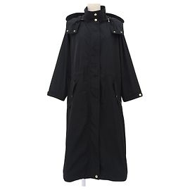 Autre Marque Woolrich Anorak Wool Coat Black