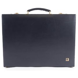 Alfred Dunhill Pasta de couro preto Dunhill Preto