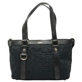 Gucci GG Canvas Abbey Handbag Black
