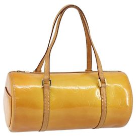 LOUIS VUITTON Sac à main Monogram Vernis Bedford Beige M91006 LV Auth 169227 Beige
