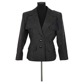 Yves Saint Laurent Giacca antracite Grigio antracite