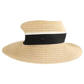 Maison Michel Panama beige Beige