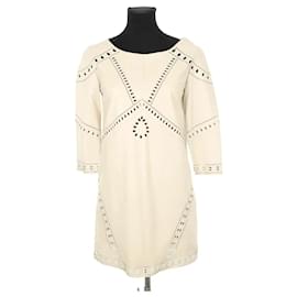 Ba&Sh Beiges Kleid Beige