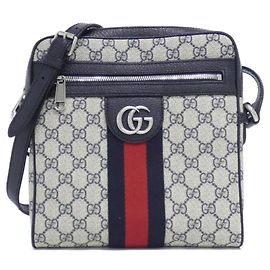 Borsa a Spalla Gucci 547926 96IWN Blu Beige