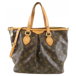 Sac à main Louis Vuitton Monogram Palermo PM Marron