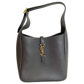 Yves Saint Laurent Le 5 à 7 Soft Petit Sac Noir Daim Noir