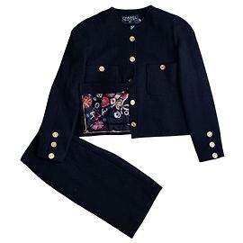 Chanel Collection Suit Black