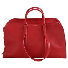 Saint Laurent Rote Reisetasche Rot