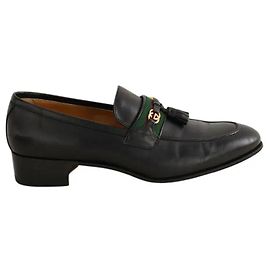 Gucci Schwarze Mokassins Schwarz