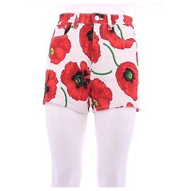 Kenzo Short corto con flores Roja