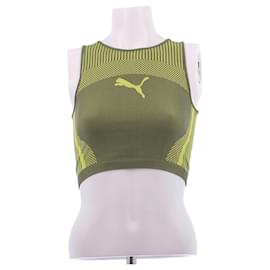 Puma Crop Top Grün Grün