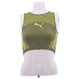 Puma Green Crop Top Green